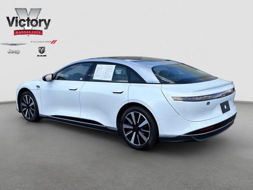 Stellar White 2022 Lucid Air Grand Touring