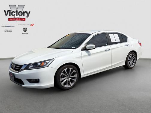 White Orchid Pearl 2015 Honda Accord Sport