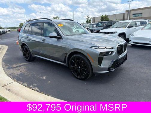 Skyscraper Grey Metallic 2024 BMW X7 xDrive40i