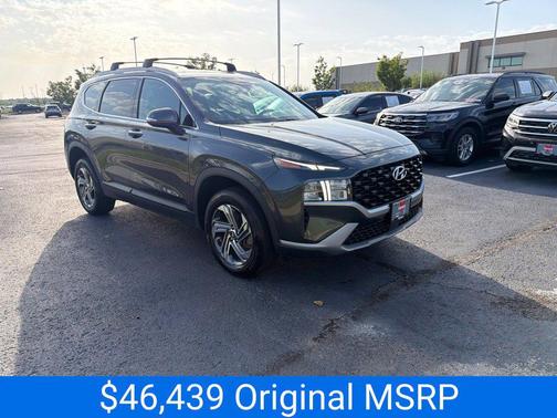 Portofino Gray 2023 Hyundai SANTA FE SEL 2.4