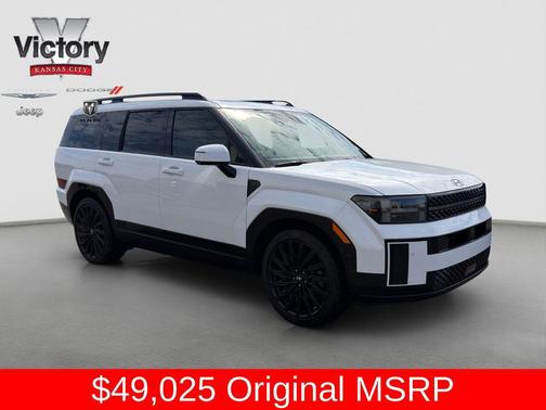 Serenity White 2024 Hyundai SANTA FE Calligraphy