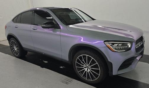 White 2022 Mercedes-Benz GLC 300 4MATIC Coupe