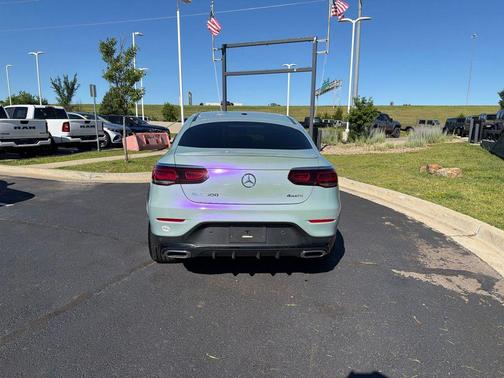 White 2022 Mercedes-Benz GLC 300 4MATIC Coupe