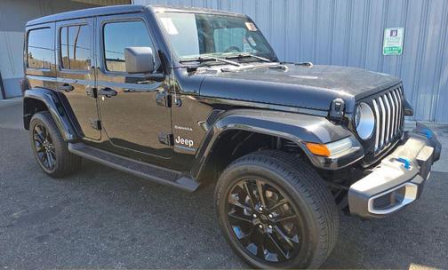 Black Clearcoat 2023 Jeep Wrangler 4xe Sahara