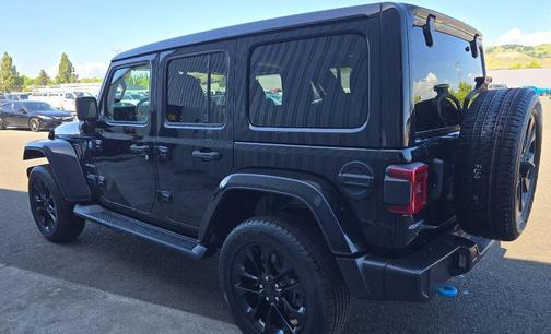 Black Clearcoat 2023 Jeep Wrangler 4xe Sahara
