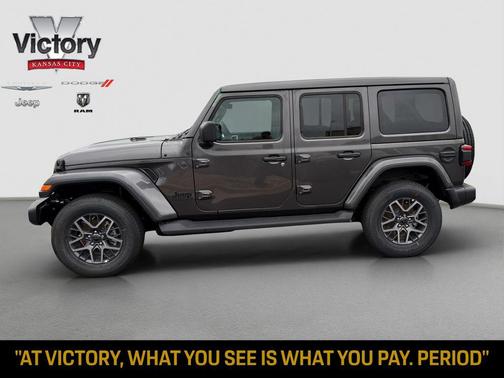 Granite Crystal Metallic Clearcoat 2026 Jeep Wrangler 4-Door Sahara 4x4