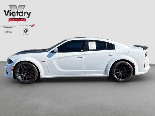 White Knuckle Clearcoat 2021 Dodge Charger R/T Scat Pack