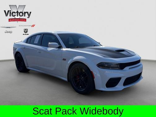 White Knuckle Clearcoat 2021 Dodge Charger R/T Scat Pack
