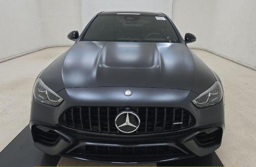 Gray 2025 Mercedes-Benz AMG C 63 S E Performance
