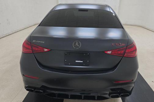 Gray 2025 Mercedes-Benz AMG C 63 S E Performance