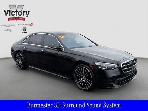 Black 2022 Mercedes-Benz S-Class S 580 4MATIC