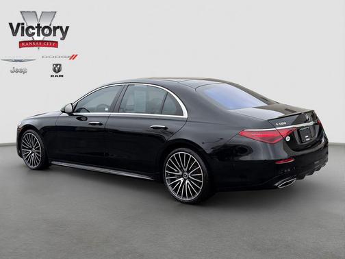 Black 2022 Mercedes-Benz S-Class S 580 4MATIC
