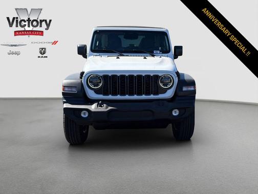 Bright White Clearcoat 2026 Jeep Wrangler Sport S