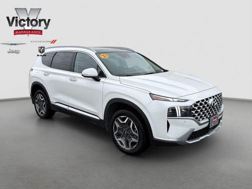 Serenity White Pearl 2023 Hyundai Santa Fe Plug-In Hybrid Limited