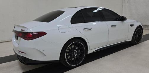 White 2025 Mercedes-Benz AMG E 53 E 4MATIC+