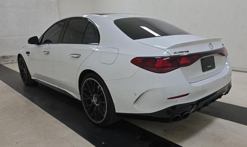 White 2025 Mercedes-Benz AMG E 53 E 4MATIC+