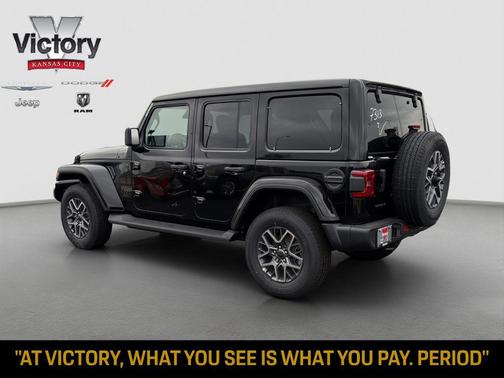 Black Clearcoat 2026 Jeep Wrangler 4-Door Sahara 4x4