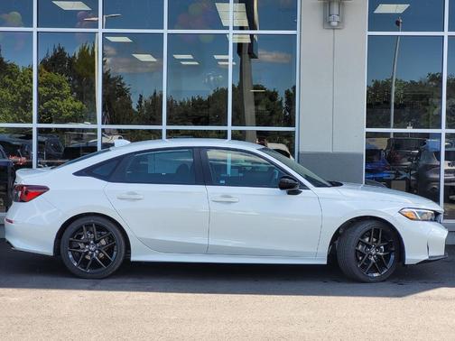 Platinum White Pearl 2026 Honda Civic Sport