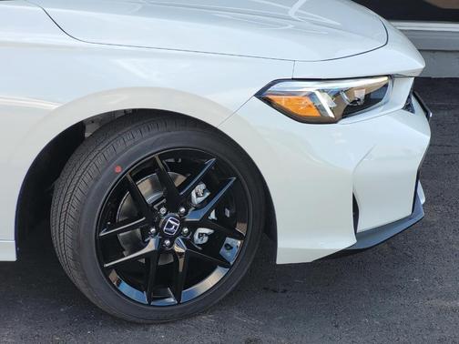 Platinum White Pearl 2026 Honda Civic Hybrid Sport