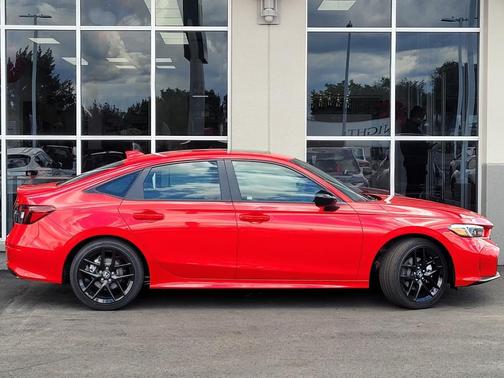 Rallye Red 2026 Honda Civic Hybrid Sport