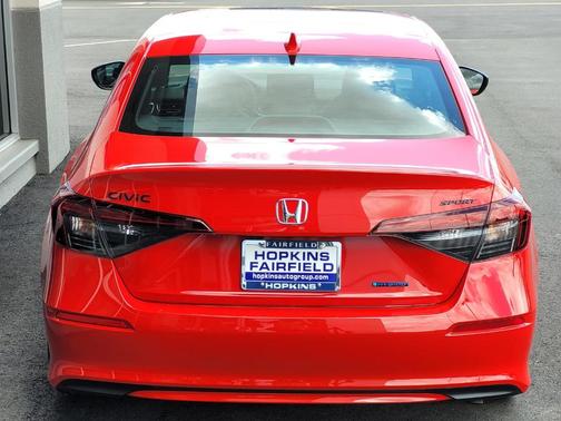 Rallye Red 2026 Honda Civic Hybrid Sport