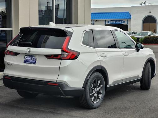 Platinum White Pearl 2026 Honda CR-V EX-L