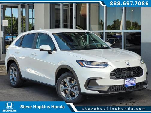 Platinum White Pearl 2026 Honda HR-V LX 2WD