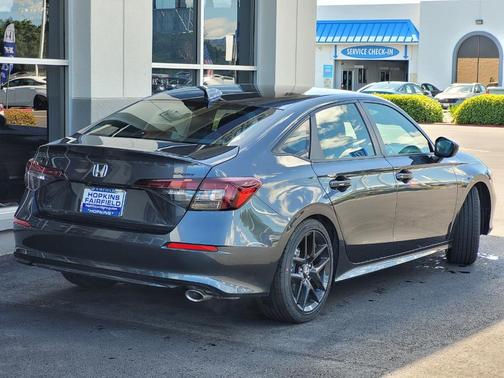 Meteorite Gray Metallic 2026 Honda Civic Sport