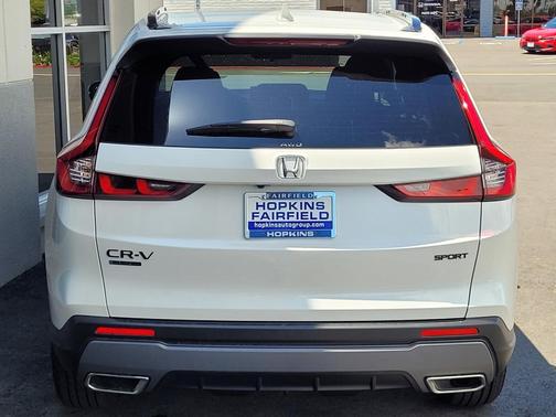 Platinum White Pearl 2026 Honda CR-V Hybrid Sport