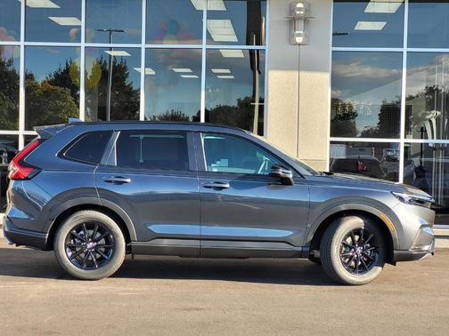 Meteorite Gray Metallic 2026 Honda CR-V Hybrid Sport-L FWD