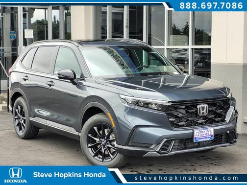 Meteorite Gray Metallic 2026 Honda CR-V Hybrid Sport