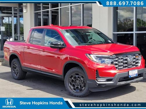 Radiant Red 2026 Honda Ridgeline TrailSport+