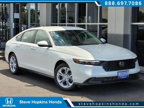Platinum White Pearl 2026 Honda Accord LX