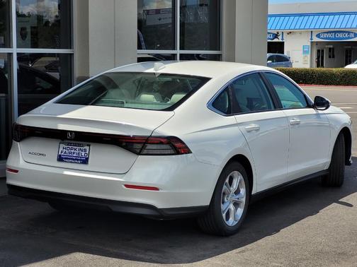 Platinum White Pearl 2026 Honda Accord LX