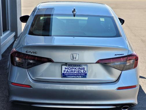 Silver 2026 Honda Civic Sport