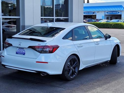 Platinum White Pearl 2026 Honda Civic Si Base