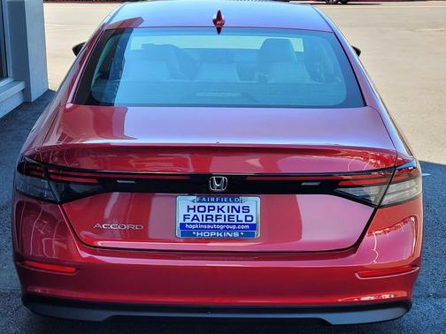 Radiant Red 2026 Honda Accord LX