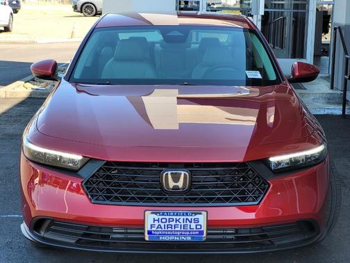 Radiant Red 2026 Honda Accord LX