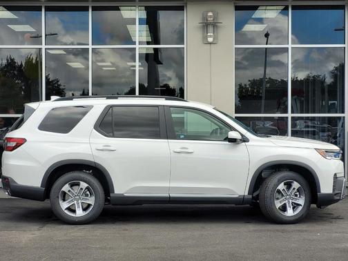 Platinum White Pearl 2026 Honda Pilot EX-L AWD