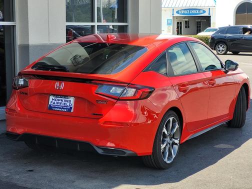 Rallye Red 2026 Honda Civic Hybrid Sport Touring