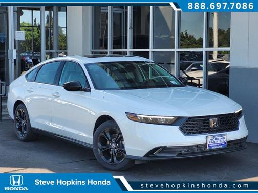 Platinum White Pearl 2025 Honda Accord SE
