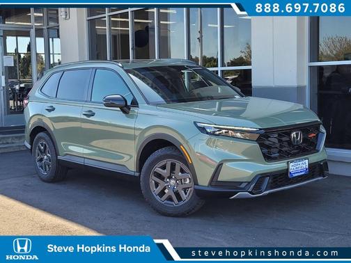 Ash Green 2026 Honda CR-V Hybrid TrailSport AWD