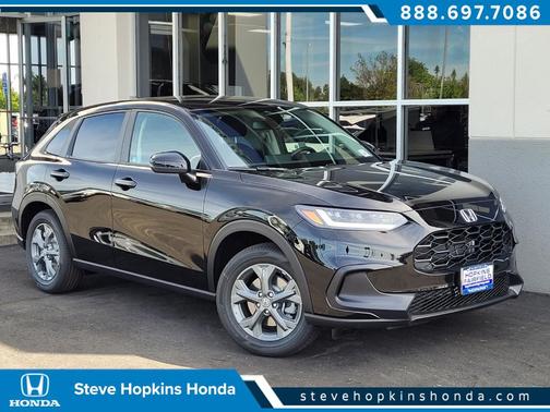 Crystal Black Pearl 2026 Honda HR-V LX 2WD