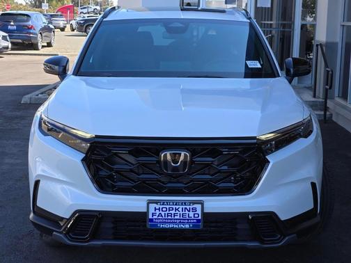 Platinum White Pearl 2026 Honda CR-V Hybrid Sport