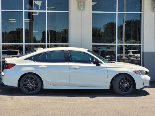 Platinum White Pearl 2026 Honda Civic Sport