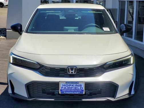 Platinum White Pearl 2026 Honda Civic Sport