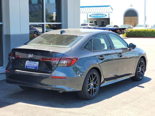Meteorite Gray Metallic 2026 Honda Civic Hybrid Sport