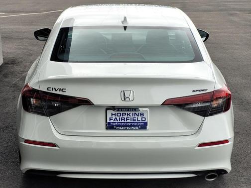 Platinum White Pearl 2026 Honda Civic Sport