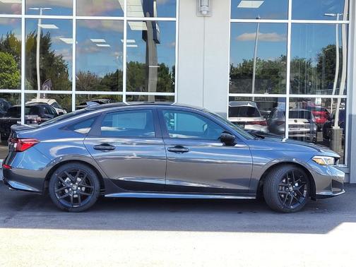 Meteorite Gray Metallic 2026 Honda Civic Sport