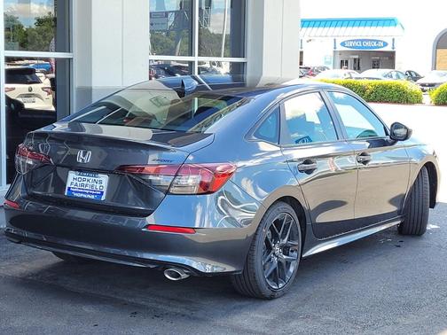 Meteorite Gray Metallic 2026 Honda Civic Sport